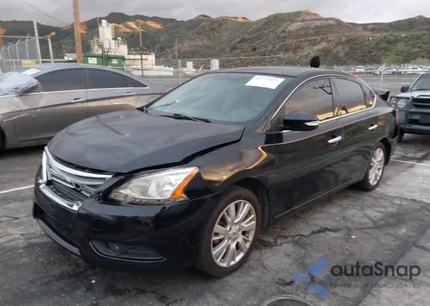 2014 Nissan Sentra Sl from USA, damaged, VIN 3N1AB7AP3EY205461
